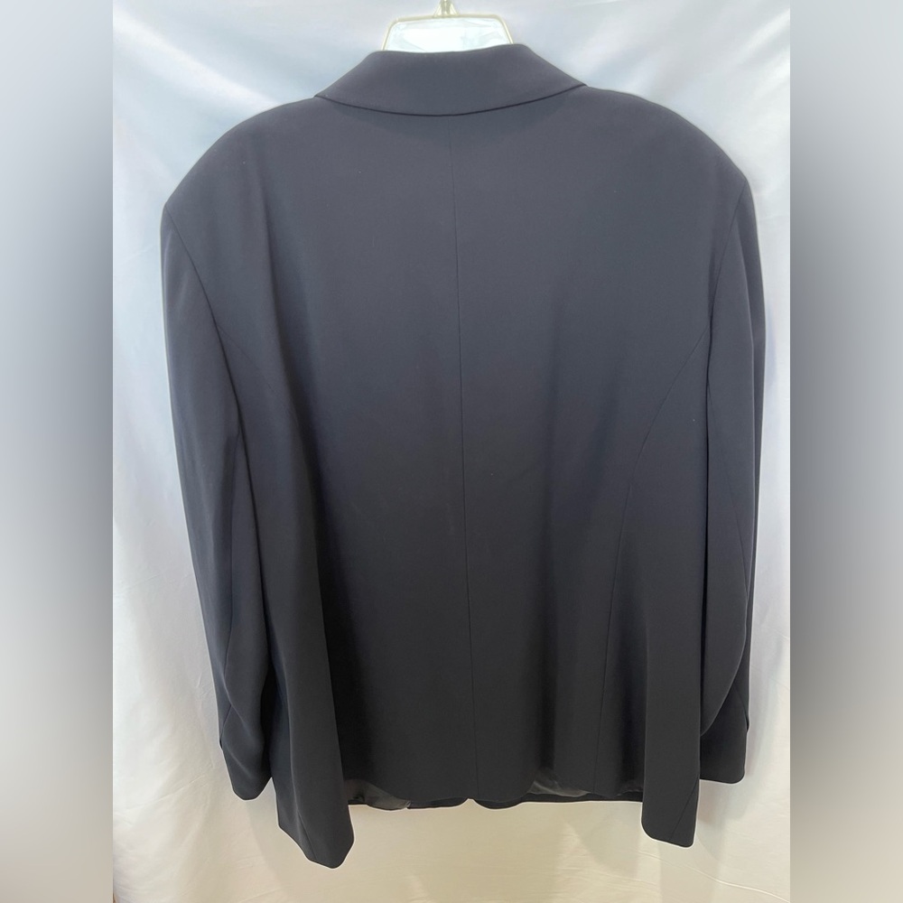 Women’s Navy Blue Josephine Chaus Blazer, Size 22 - Picture 6 of 7
